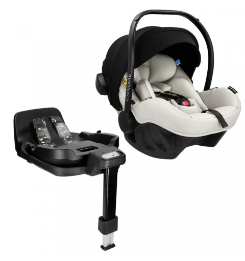 Avionaut Pixel PRO 2.0 C i-Size - fotelik samochodowy 0-13 kg, zestaw z bazą obrotową IQ Orbit | Beige Pro 02 2.0 C